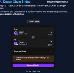 Bridgedegenchain