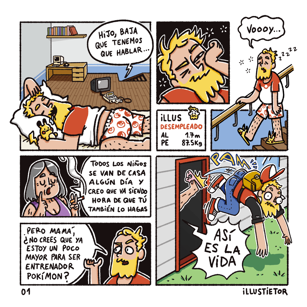 illusMON #01: Todos los niños se van de casa algún día