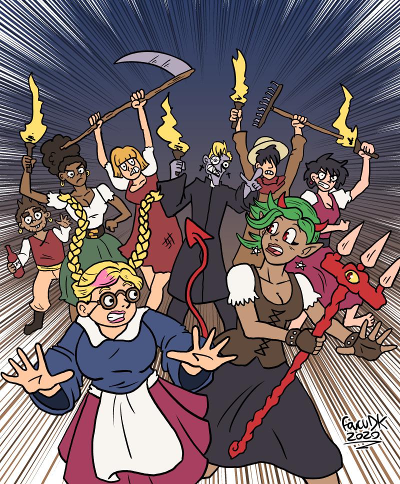 Mikella y Silvina huyen de la inquisición web.jpg