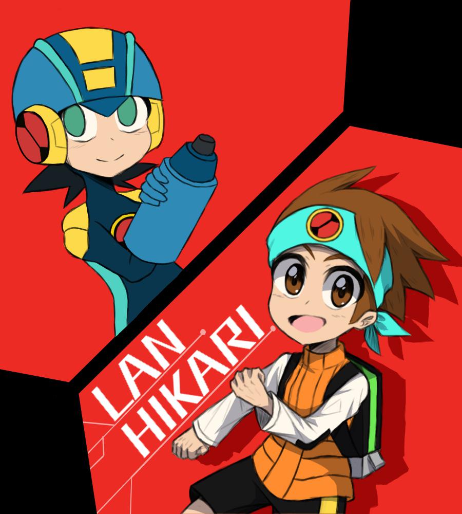 Megaman y Lan fanart.jpg