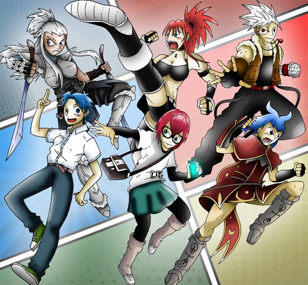 Conjunto personajes PROJECT IX